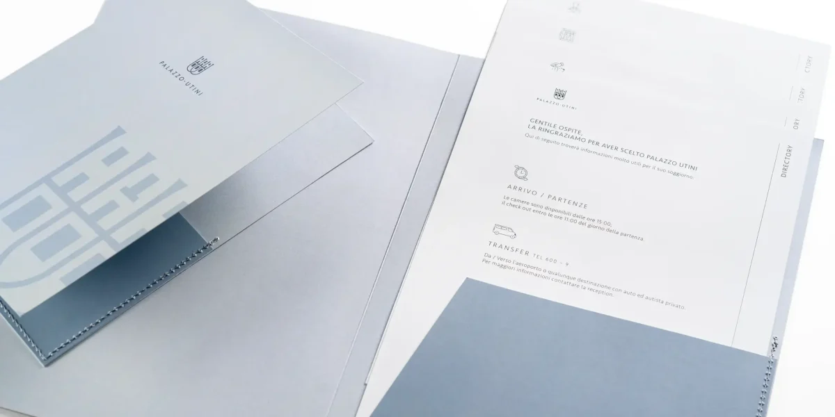 Palazzo Utini La nuova corporate identity